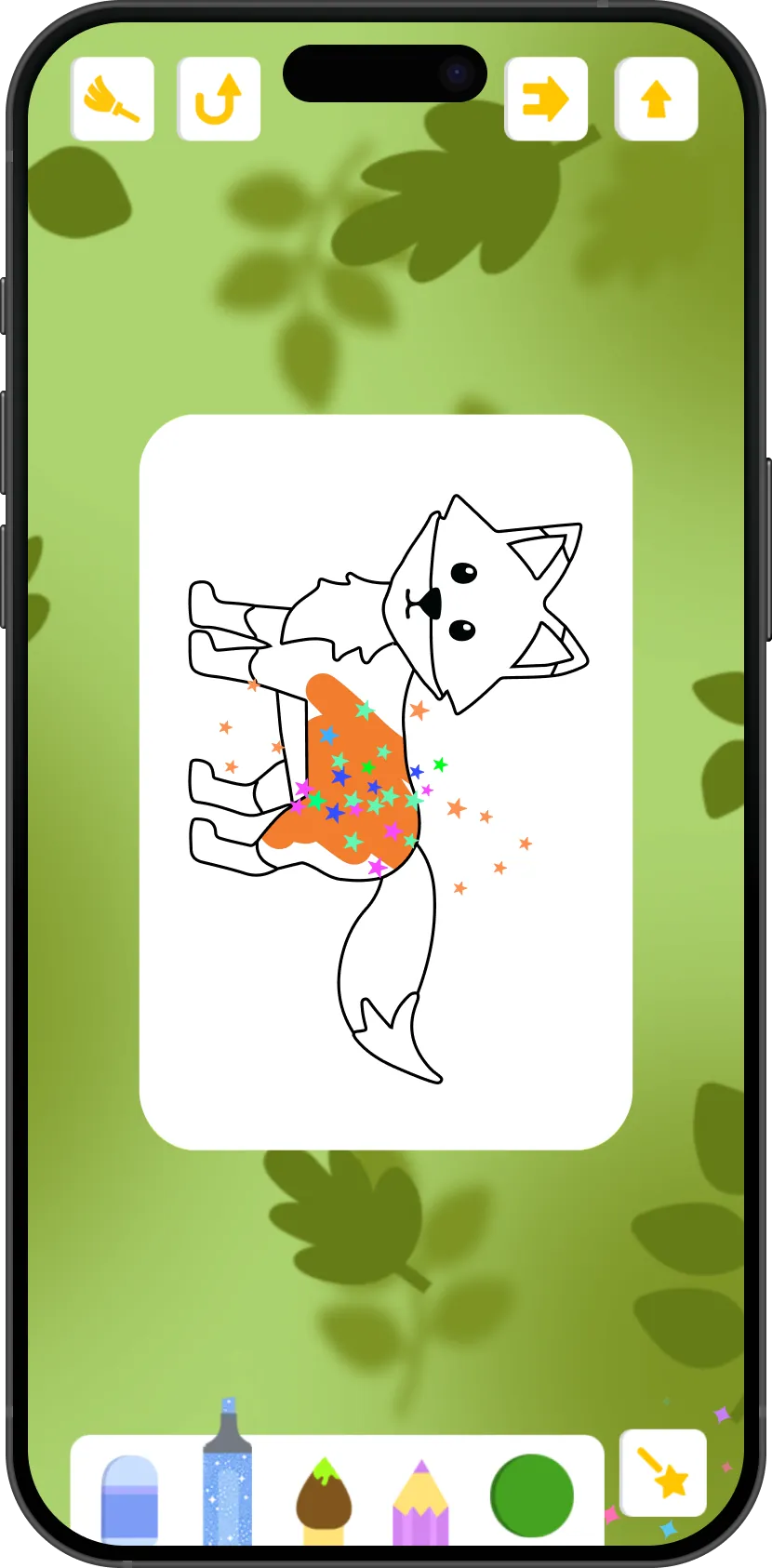 Kids Creative Drawing app screen