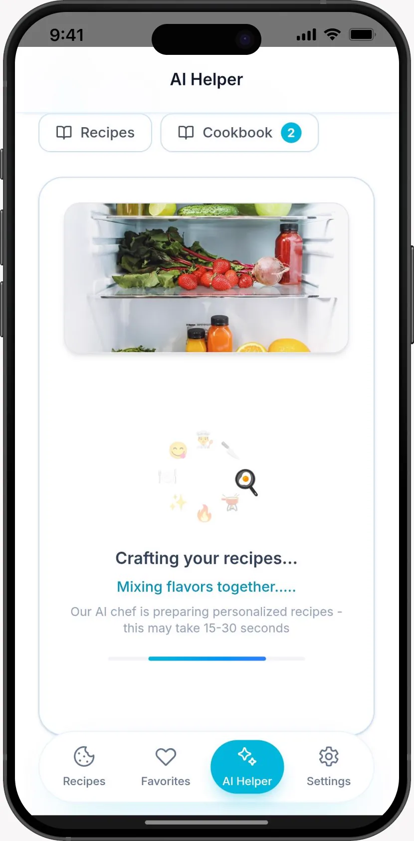 Cook with ingredients you already have